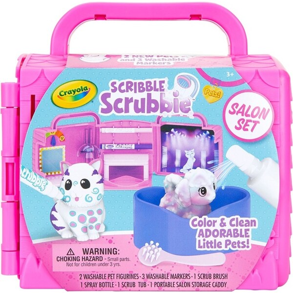 Crayola Crayola Scribble Scrubbie Salon Kids/Childrens Art/Craft Set 4y+