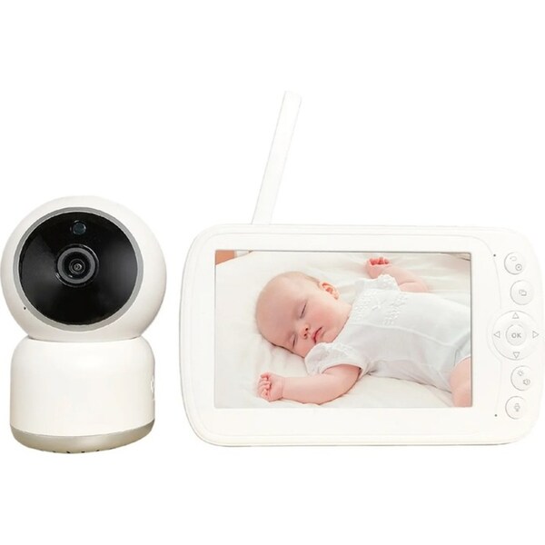 Babystudio Sonno Crystal Clear Digital Baby Monitor 5''/12.7cm w/Camera White