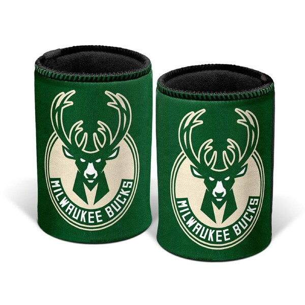 NBA Basketball Milwaukee Bucks Can Cooler Stubby Holder