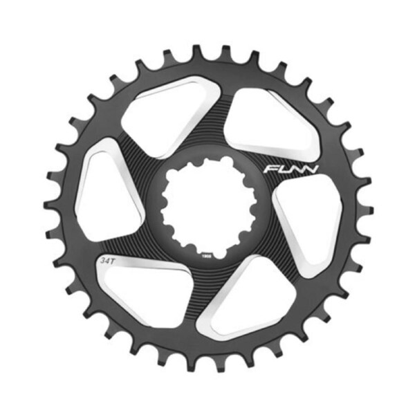 Funn Chain Ring - Solo DX Narrow Wide - 32T - Sram Direct Mount - 6mm Offset - Black