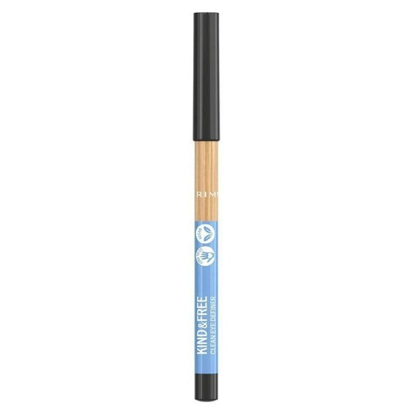 Rimmel London - *Kind & Free* - Eye pencil Clean Eye Definer - 01: Pitch