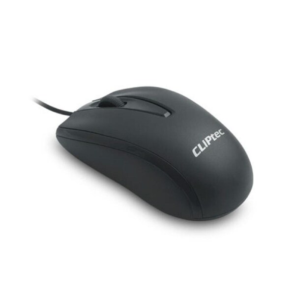 Cliptec Silent Optical Mouse 1200dpi Quiet USB Wired Mouse for PC Laptop Office
