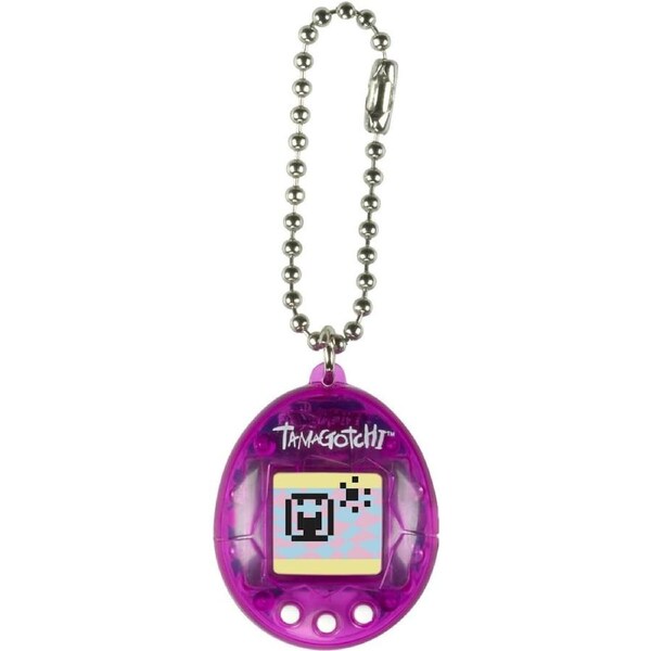 Bandai Chibi Mini Tamagotchi - Purple & White