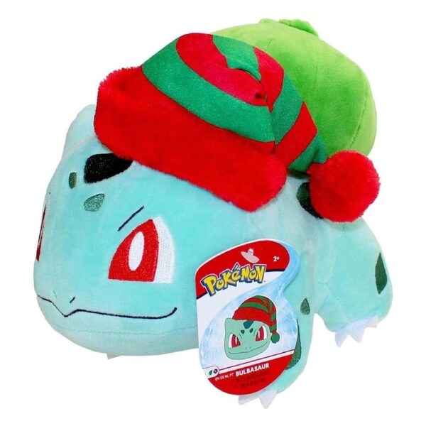 Pokemon 8 inch Holiday Bulbasaur Plush