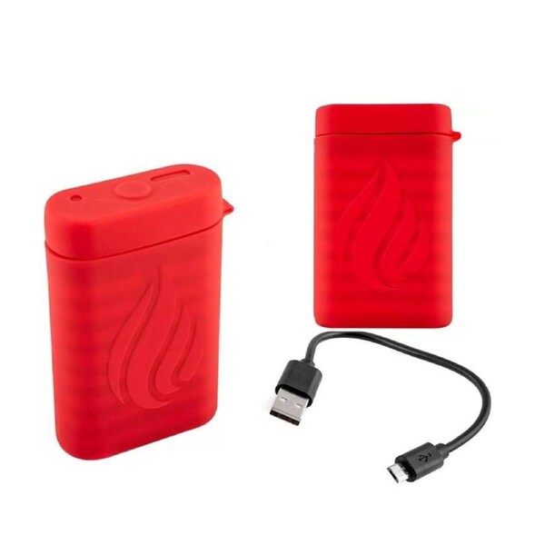 2 x PANTHERVISION Powerpaw 600 IPX7 Waterproof Rechargeable Hand Warmer - Red