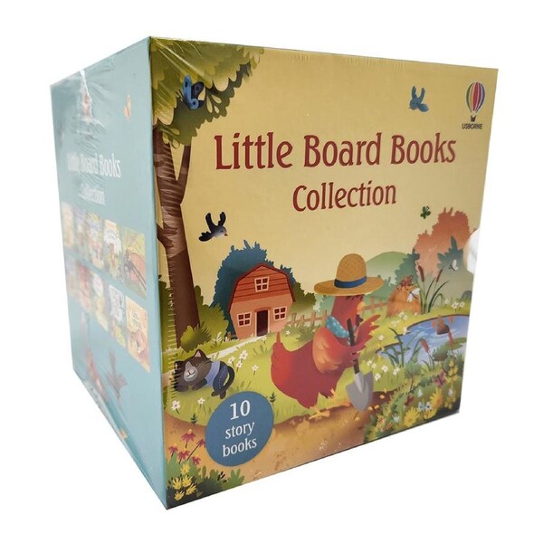 10pc Usborne Little Board Kids/Children Reading Story/Picture Book Collection 3+