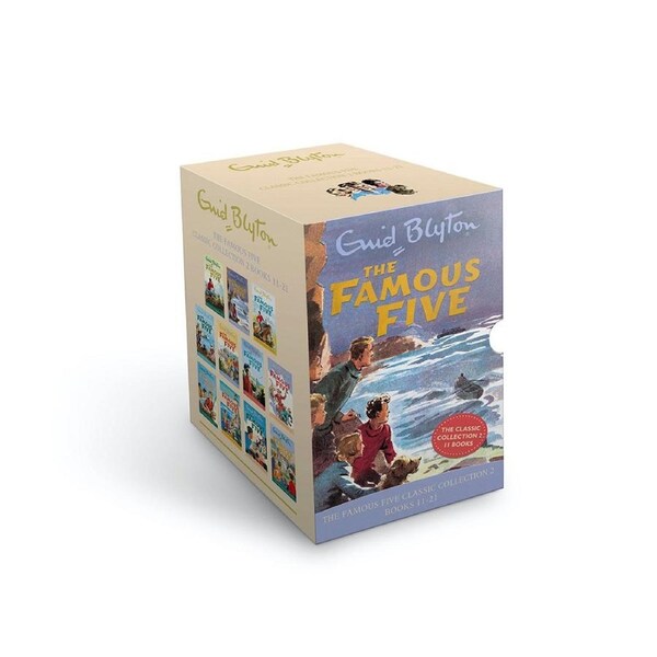 10pc Hachette The Famous Five Classic Novel Story Book 2nd Collection Set 8y+