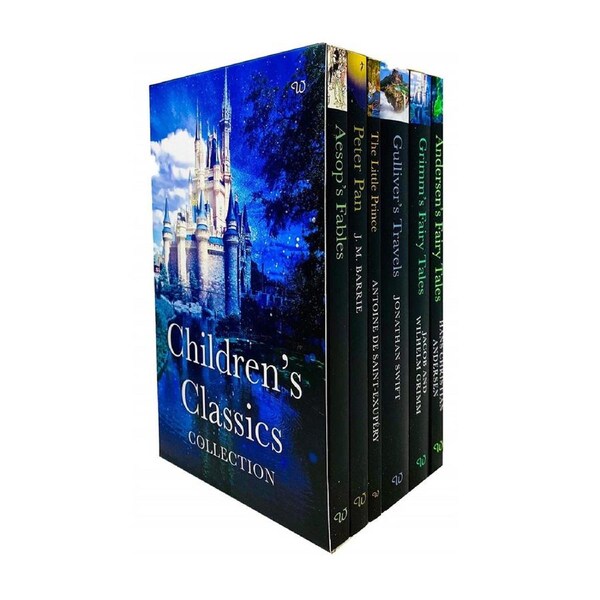 6pc Wilco Children's Classic Collection Enchanting Story Reading Novel Book 8y+