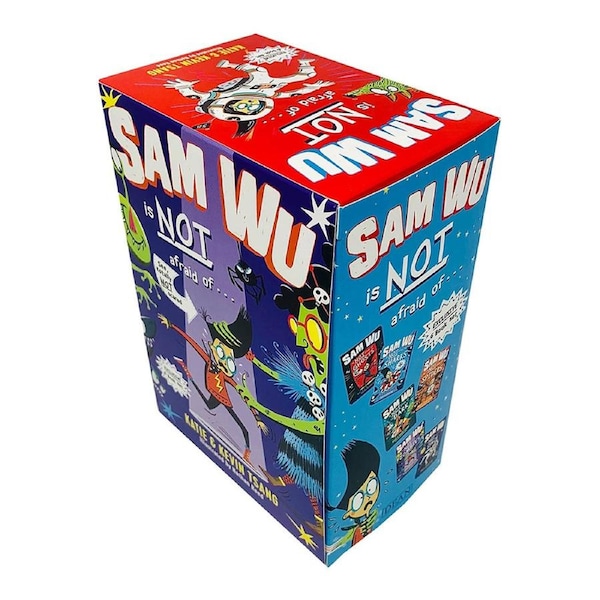 3pc Harper Collins Sam Wu Series Complete Adventure Story Reading Book Set 8y+