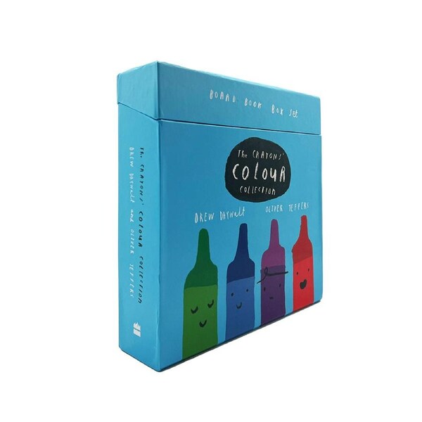 Harper Collins Crayons Colour Collection Kids/Children Story Board Book Set 3y+