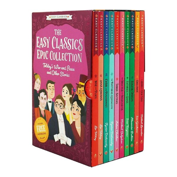 10pc The Easy Classics Epic Collection Reading Mystery Storytelling Book 8y+