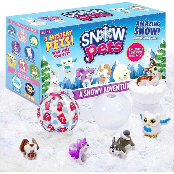 Be Amazing Toys Series-1 Snow Pets Mystery Toy Surprise Figure Kids 5y+ Assorted