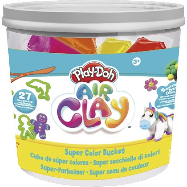 Play-Doh Air Clay Bucket Set Kids/Children Art Craft Fun Play Creative Toy 3y+