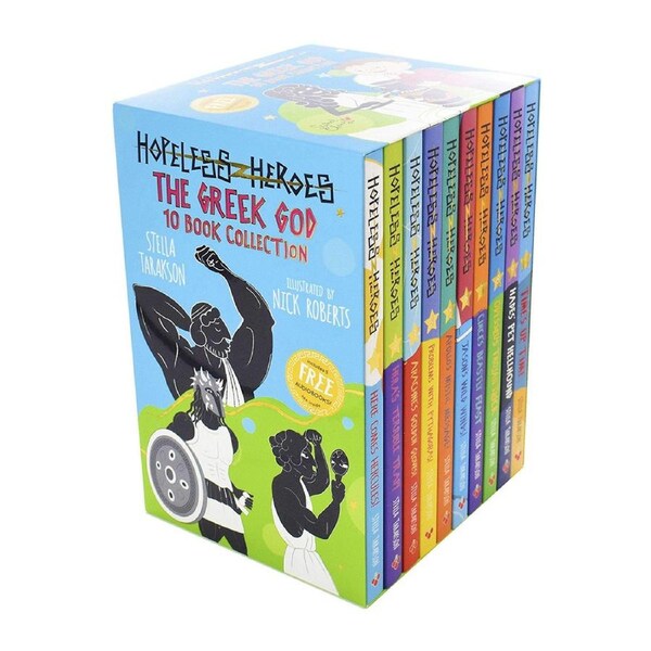 10pc Hopeless Heroes The Greek God Reading Storytelling Book Collection 8y+