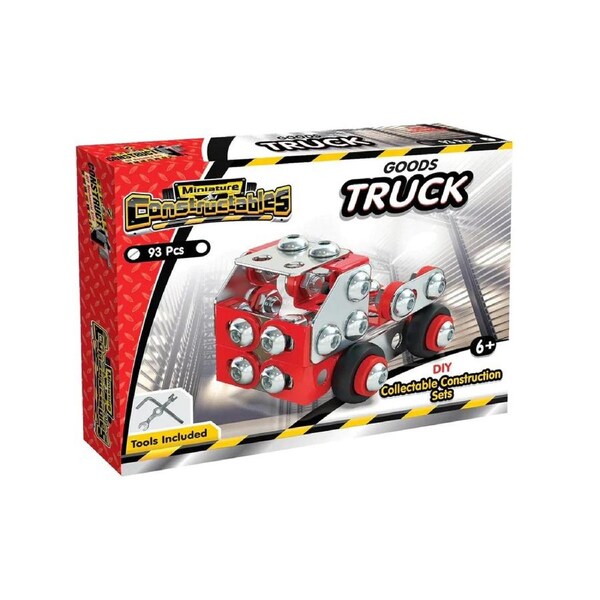 Construct IT Constructables Car/Train/Truck/Go-Cart DIY Toy Kids 8+ Red Assorted