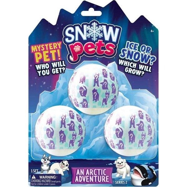 Be Amazing Toys Series-2 Snow Pets Mystery Toy Surprise Figure Kids 5y+ Assorted