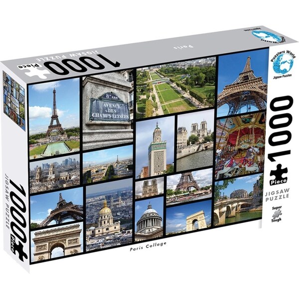 1000pc Puzzle Master Paris Collage Jigsaw Puzzle Game Play Toy Kids/Children 8y+