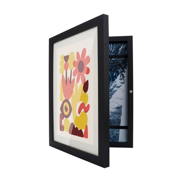 ACA A4 Kids Children Artwork Frame Craft Photo Drawing Painting Art Display Black