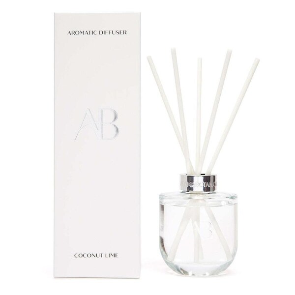 Aromabotanical 200ml Reed Diffuser Scented Home Fragrance/Aroma Coconut Lime