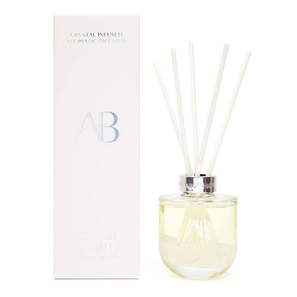 Aromabotanical Crystal200ml Reed Diffuser Scented Home Fragrance Clear Quartz
