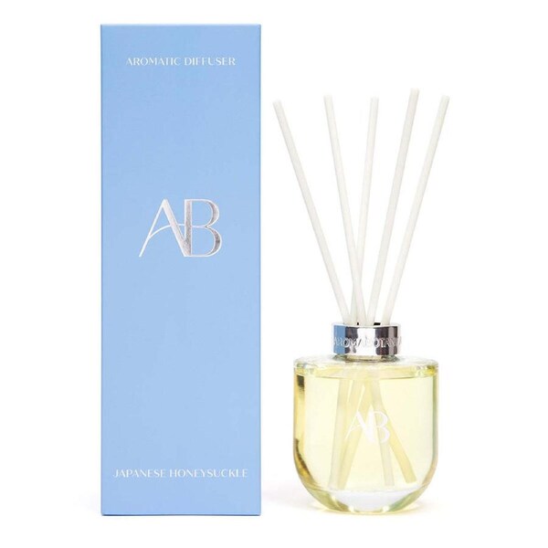 Aromabotanical 200ml Reed Diffuser Scented Home Fragrance Japanese Honeysuckle