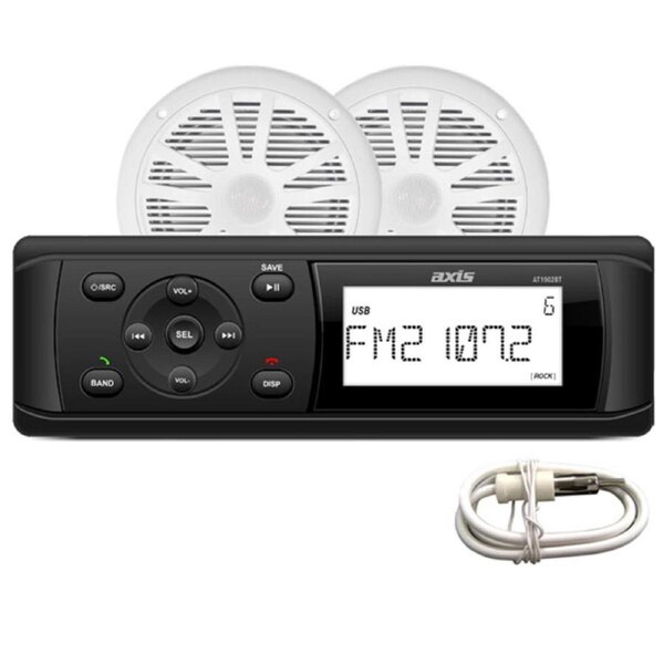 Axis Marine Stereo Package w Stealth Antenna