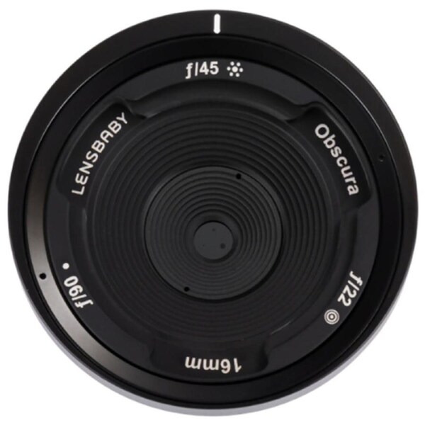 Lensbaby Mirrorless 16mm Pin Hole Pancake Lens For Canon RF