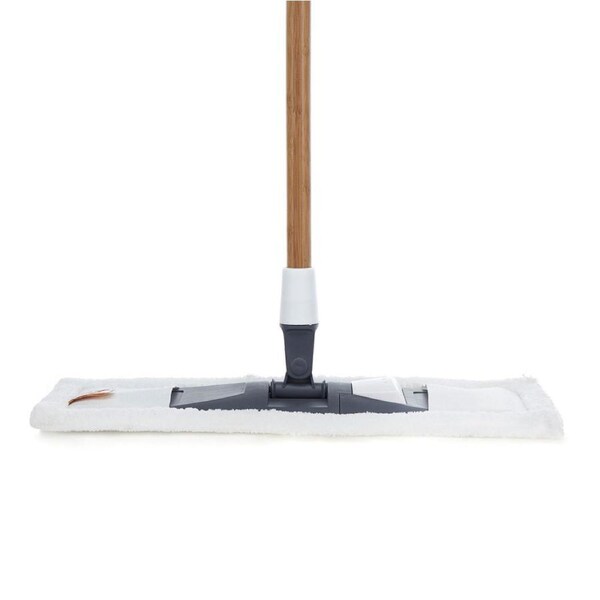 Full Circle Mighty Swivel Wet/Dry Microfibre Mop Floor Duster/Cleaner White