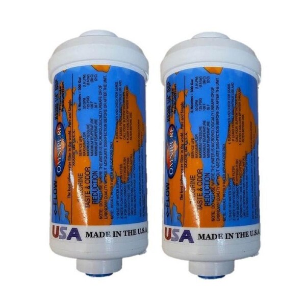 PF-4 Fluoride Reduction K5350 Filter - Twin Set - for Doulton Ceramic filters - Omnipure