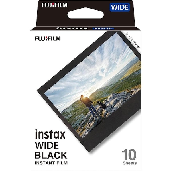 Fujifilm instax WIDE Black Frame Film 10 Pack
