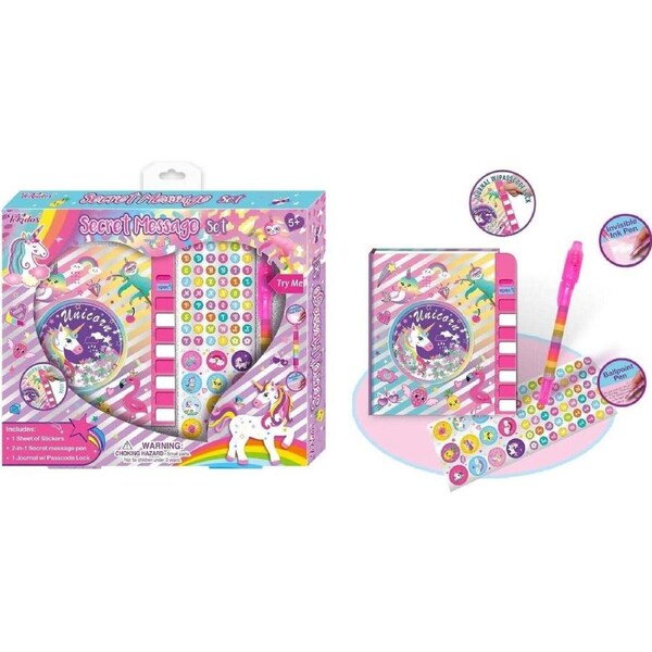 Cotton Candy - Secret Message Set