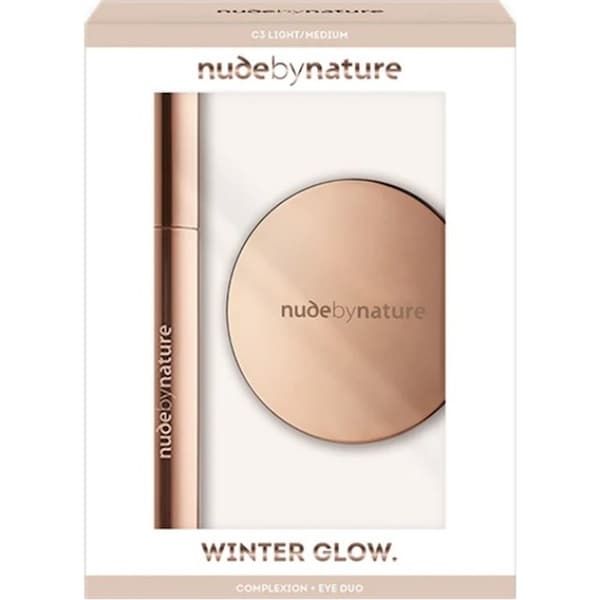 Nude by Nature Winter Glow Complexion & Eye Duo - C3 Light/Medium