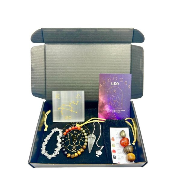Crystal Wonderland Zodiac Crystal Set Leo