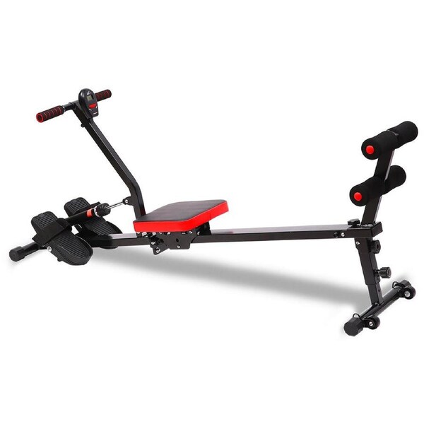 Ativo 154cm Aerobic Rowing Machine Home Workout Gym Fitness Cardio Exercise