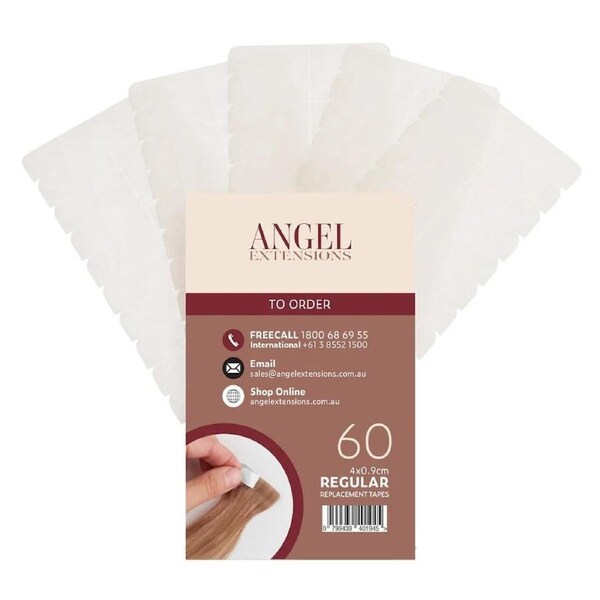 Angel Replacement Tapes Regular Size 60 pack