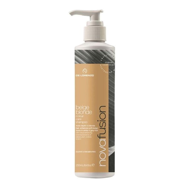 De Lorenzo Novafusion Colour Care Shampoo Beige Blonde 250ml