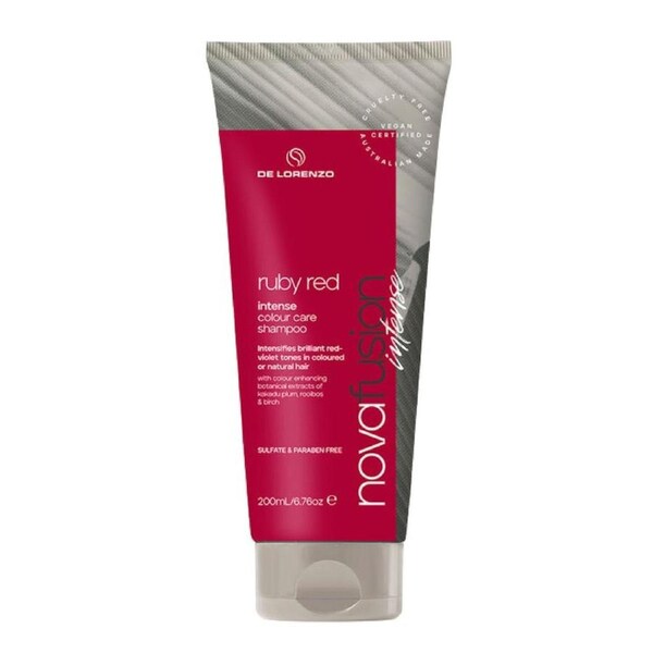 De Lorenzo Novafusion Intense Shampoo Ruby Red 200ml