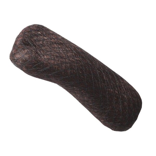 Dress Me Up Oblong Hair Bun Roll Brown