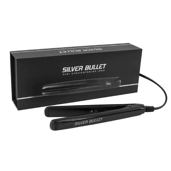 Silver Bullet Mini Straightening Iron Black