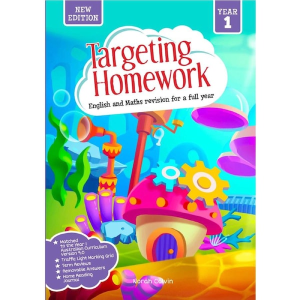Targeting Homework Activity Book Year 1 (2023 Edition)