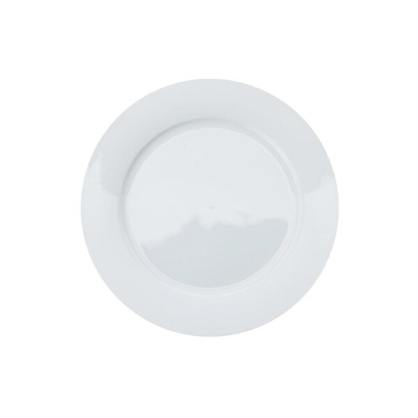 Maxwell & Williams Fine Bone China 27.5cm Cashmere Round Rim Dinner Plate White