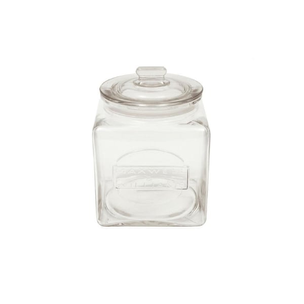 Maxwell & Williams Olde English 5L Glass Storage Jar Container w/ Lid Clear