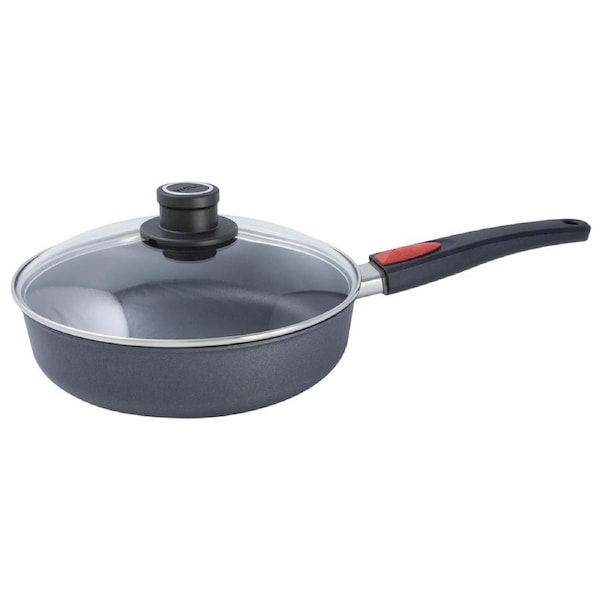 Woll Diamond Lite 2.5L Non-Stick Fry Pan w/Lid Detachable Handle Induction Saute