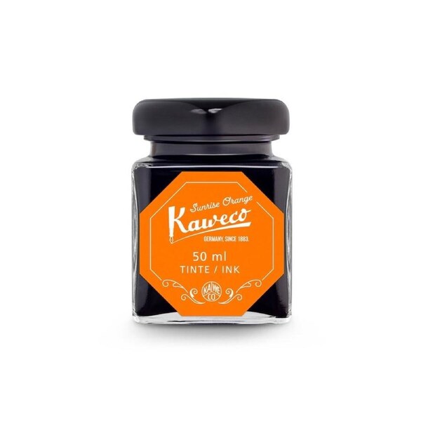 Kaweco Fountain Pen Ink 50ml Bottle Sunrise Orange