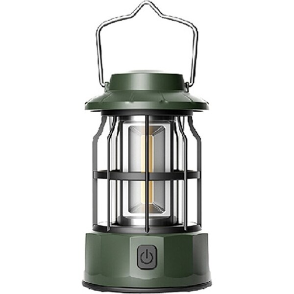 Sansai 19cm Portable Water Resistant Outdoors Hiking/Camping Lantern Assorted