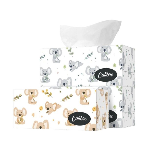 Dolphy Facial Tissues 2-Ply (180 Sheets per Box, Pack of 36) - Soft, Highly Absorbent White Tissues for Home, Office & High-Traffic Areas Bulk Supply