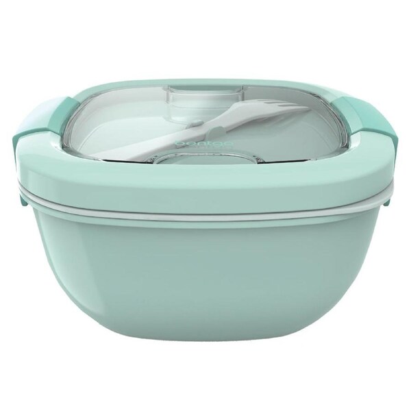 Bentgo All--One Salad Container - Coastal Aqua
