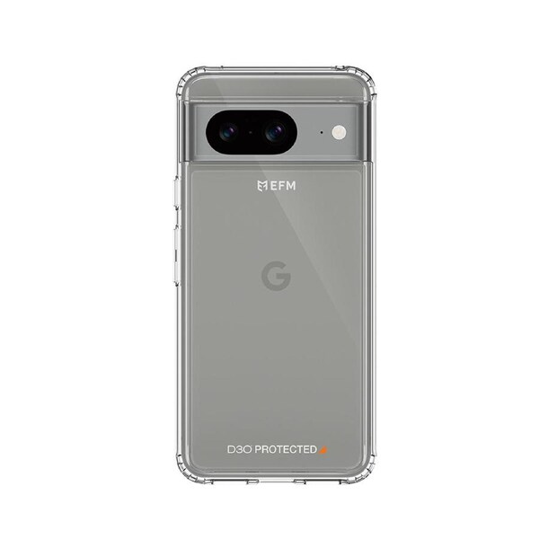 EFM Alta Case Armour Mobile Phone Protection Cover For Google Pixel 8 Clear
