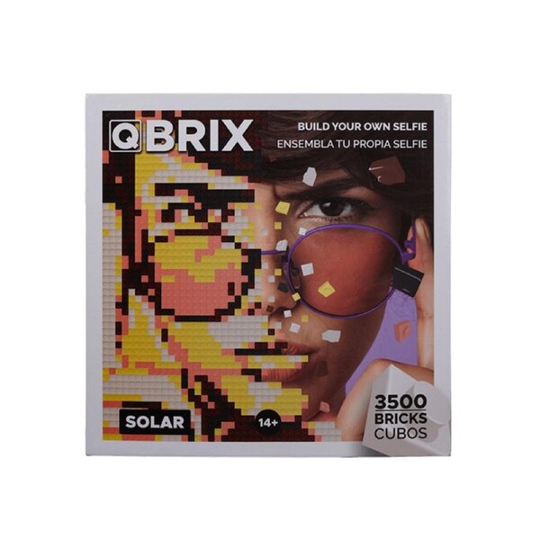 Mozabrick 3500 Bricks Qbrix Solar Personalised Pixel Art Set Crafts DIY 14y+