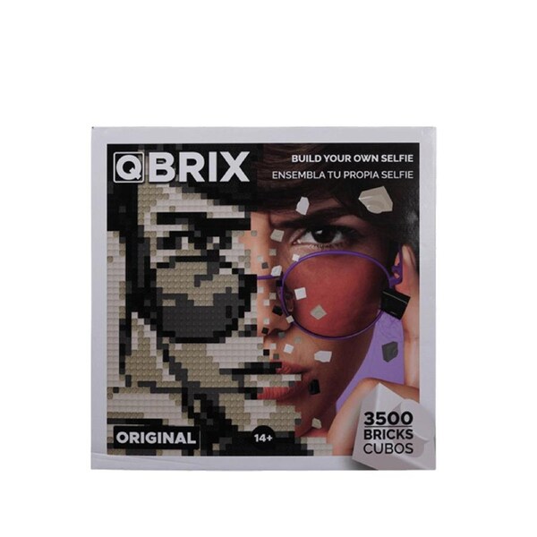 Mozabrick 3500 Bricks Qbrix Original Personalised Pixel Art Set Crafts DIY 14y+